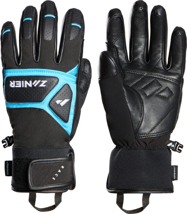 RACE-PRO.STX Zanier Handschuhe schwarz/blau