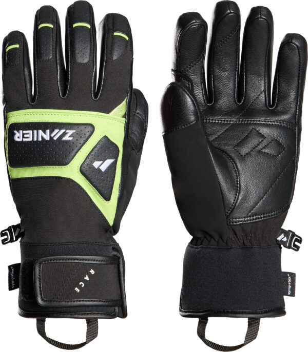 RACE-PRO.STX Zanier Handschuhe schwarz/lime